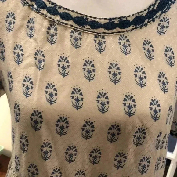 Sigrid Olsen short sleeve pull over blouse.  Size XS - Picture 2 of 10